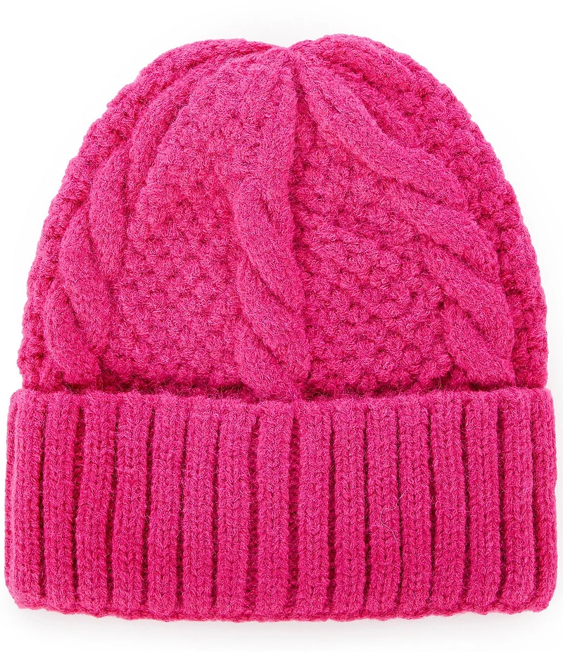 Anna & Ava Basic Cable Knit Beanie