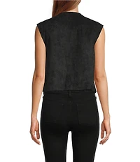 Anna & Ava Beaded Vest with Studs