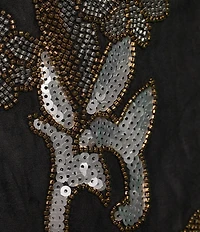 Anna & Ava Beaded Vest with Studs