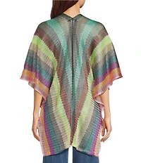 Anna & Ava Bright Crochet Open Poncho