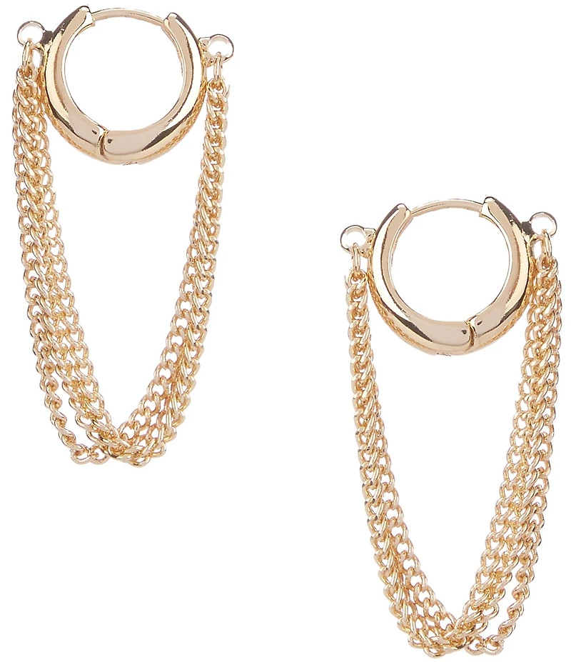 Anna & Ava Chain Hoop Earrings