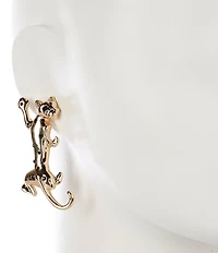 Anna & Ava Cheetah Drop Earrings