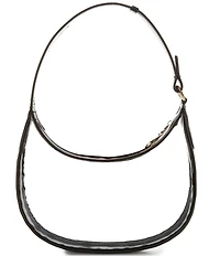 Anna & Ava Clear Crescent Mini Hobo Bag