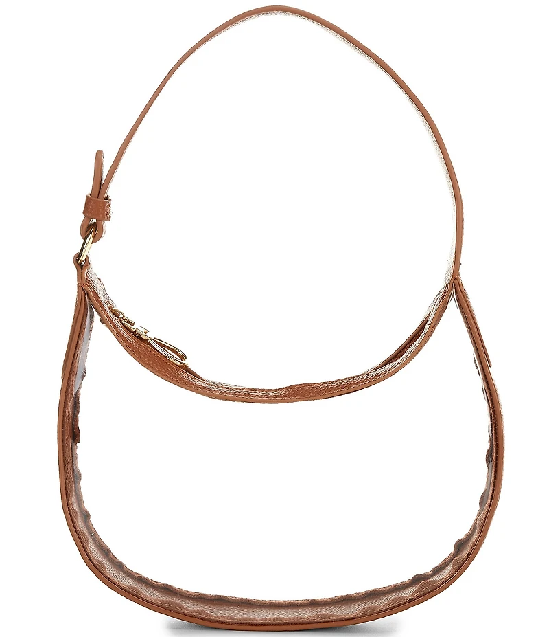 Anna & Ava Clear Crescent Mini Hobo Bag
