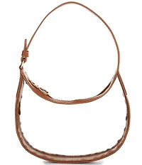Anna & Ava Clear Crescent Mini Hobo Bag