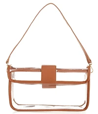 Anna & Ava Clear East West Flat Crossbody Bag