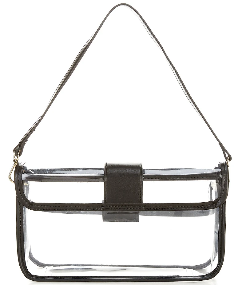 Anna & Ava Clear East West Flat Crossbody Bag