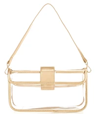 Anna & Ava Clear East West Flat Crossbody Bag