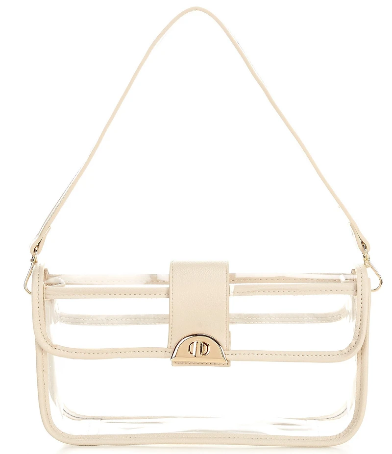 Anna & Ava Clear East West Flat Crossbody Bag