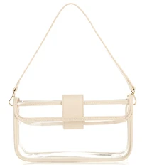 Anna & Ava Clear East West Flat Crossbody Bag
