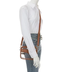 Anna & Ava Clear Top Zip Crossbody Bag