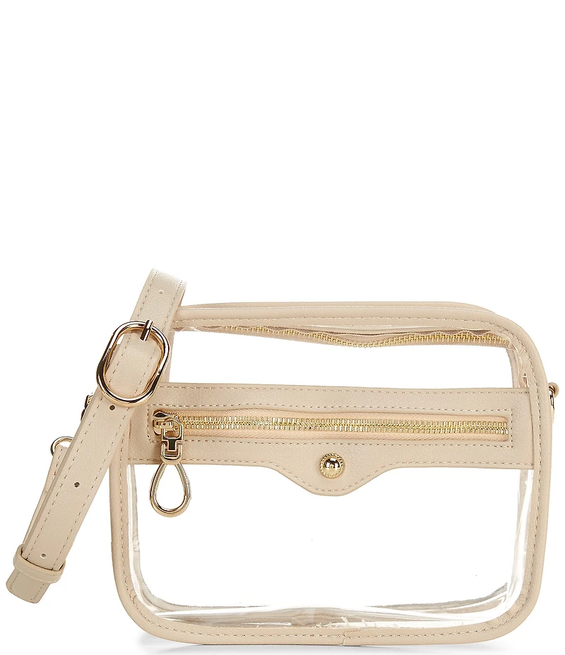 Anna & Ava Clear Top Zip Crossbody Bag