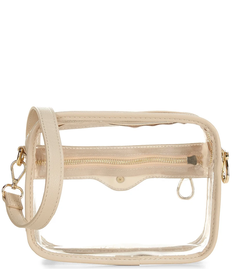 Anna & Ava Clear Top Zip Crossbody Bag