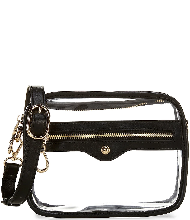 Anna & Ava Clear Top Zip Crossbody Bag