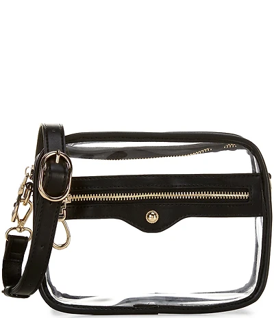 Anna & Ava Clear Top Zip Crossbody Bag
