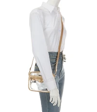 Anna & Ava Clear Top Zip Crossbody Bag