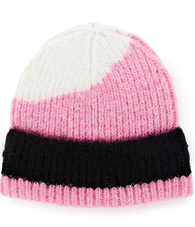 Anna & Ava Colorblock Knit Beanie