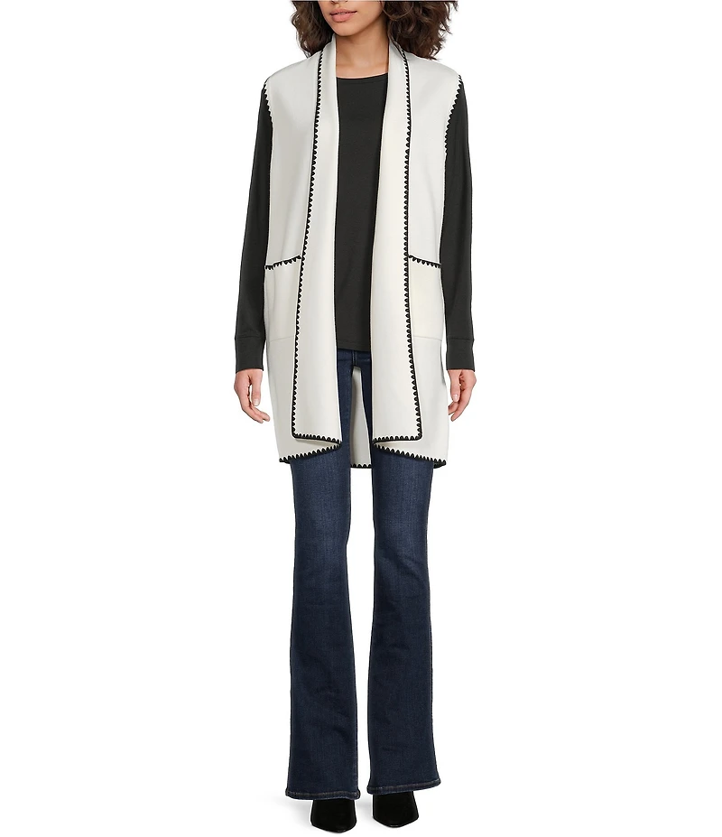 Anna & Ava Contrast Stitch Vest