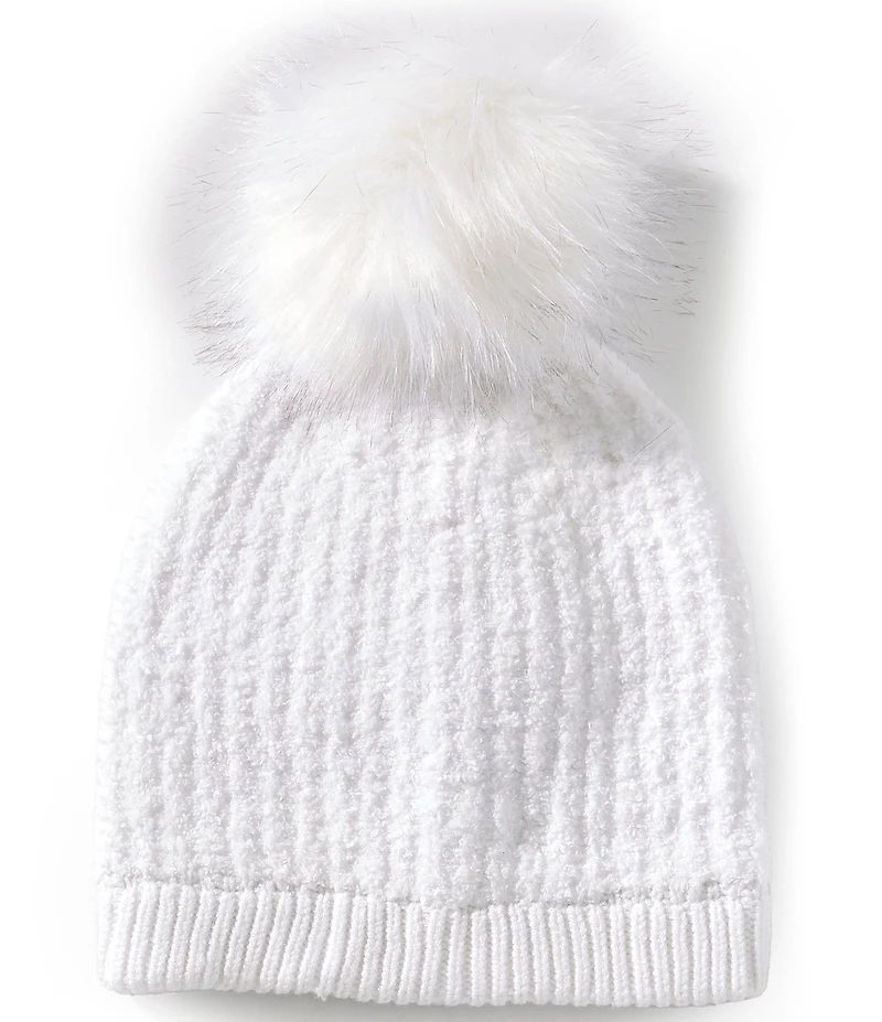 Anna & Ava Cozy Knit Beanie with Pom
