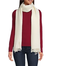 Anna & Ava Crinkle Tassel Oblong Scarf