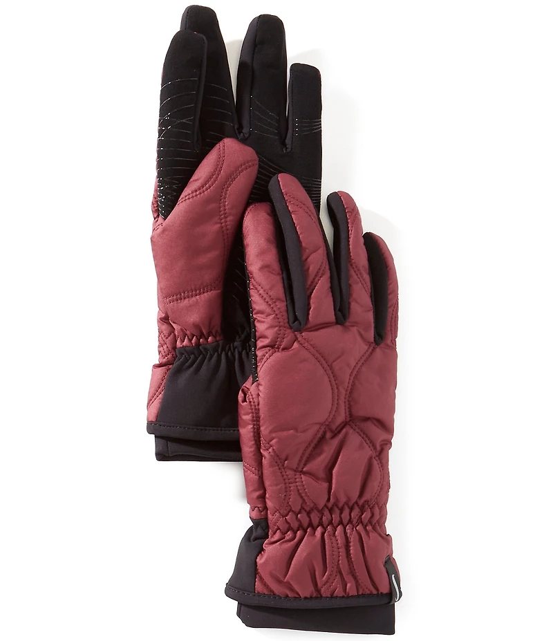 Anna & Ava Double Needle Onion Puffer Traditional Five Finger Gloves