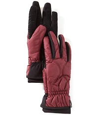 Anna & Ava Double Needle Onion Puffer Traditional Five Finger Gloves