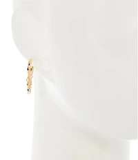 Anna & Ava Evil Eye Huggie Hoop Earrings