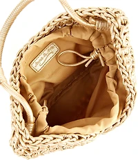 Anna & Ava Felicity Mini Woven Hobo Shoulder Bag