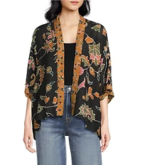 Anna & Ava Floral Kimono