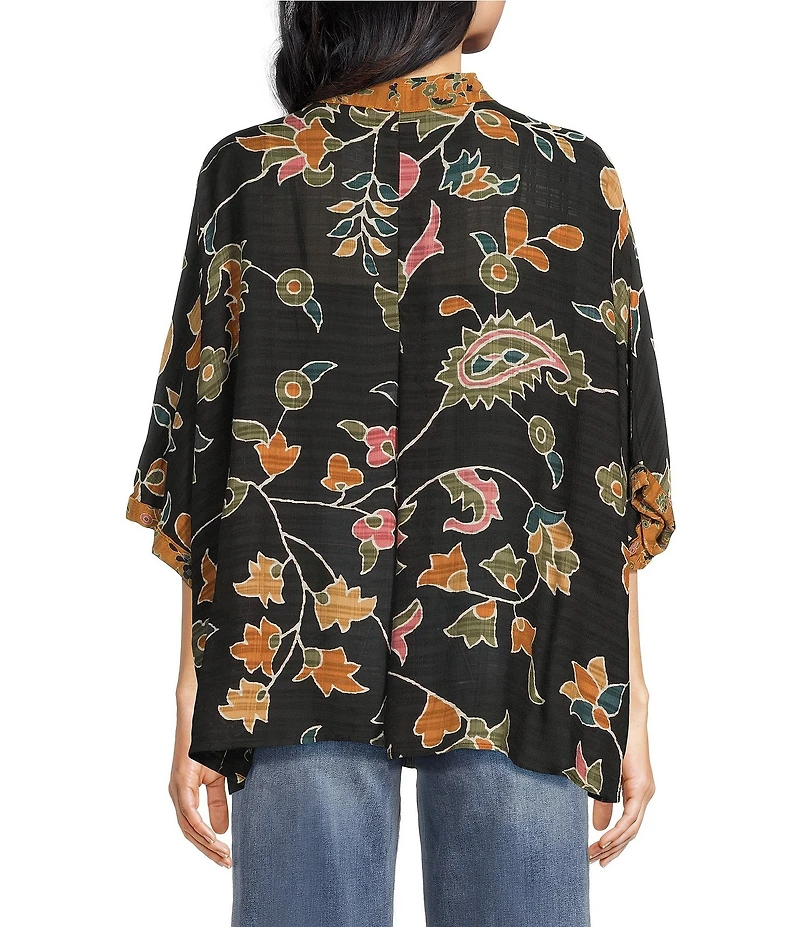 Anna & Ava Floral Kimono