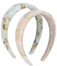 Anna & Ava Floral Padded Headband, 2 Pack