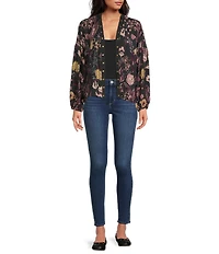 Anna & Ava Floral Stud Jacket