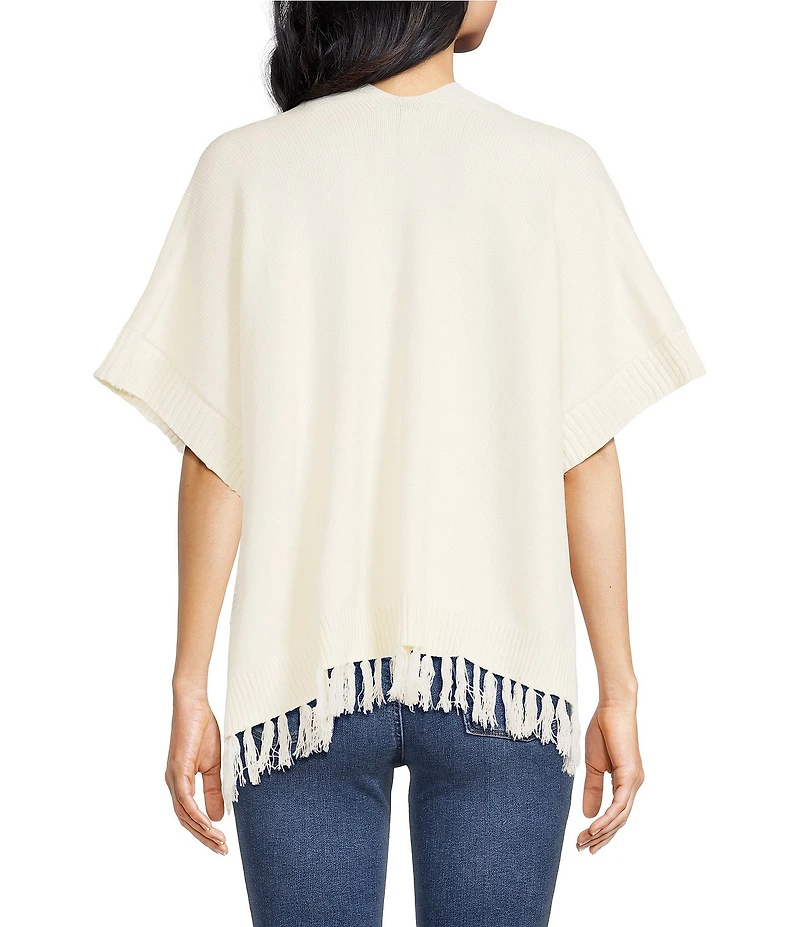 Anna & Ava Fringe Kimono