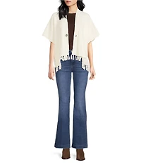 Anna & Ava Fringe Kimono