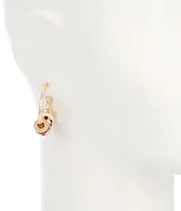 Anna & Ava Game Day Beaded Triple Hoop Earrings