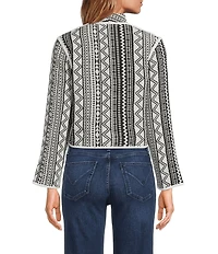 Anna & Ava Geometric Quilted Kimono