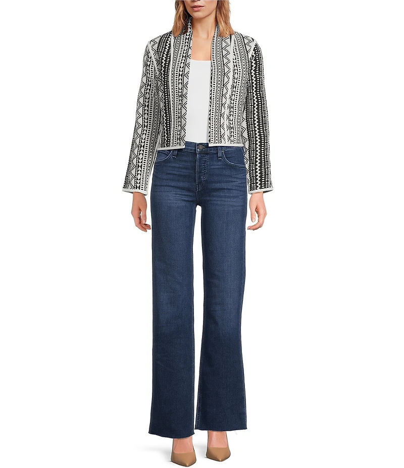 Anna & Ava Geometric Quilted Kimono