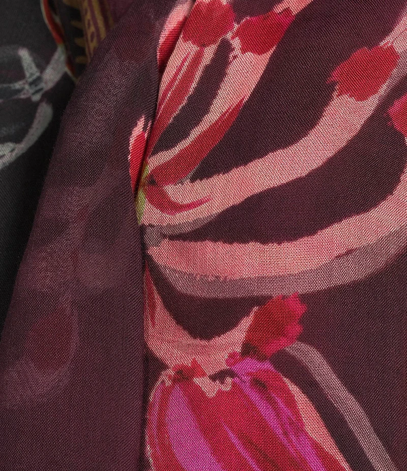 Anna & Ava Graphic Floral Scarf
