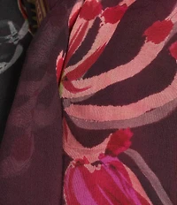 Anna & Ava Graphic Floral Scarf