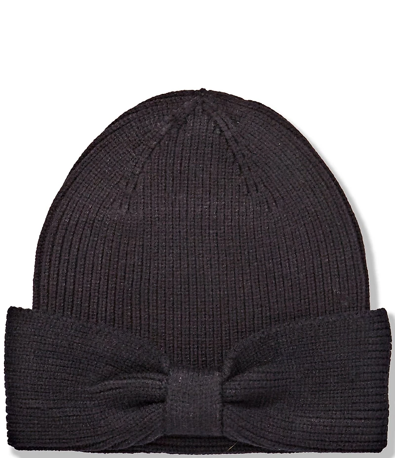 Anna & Ava Knit Beanie with Bow