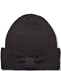 Anna & Ava Knit Beanie with Bow