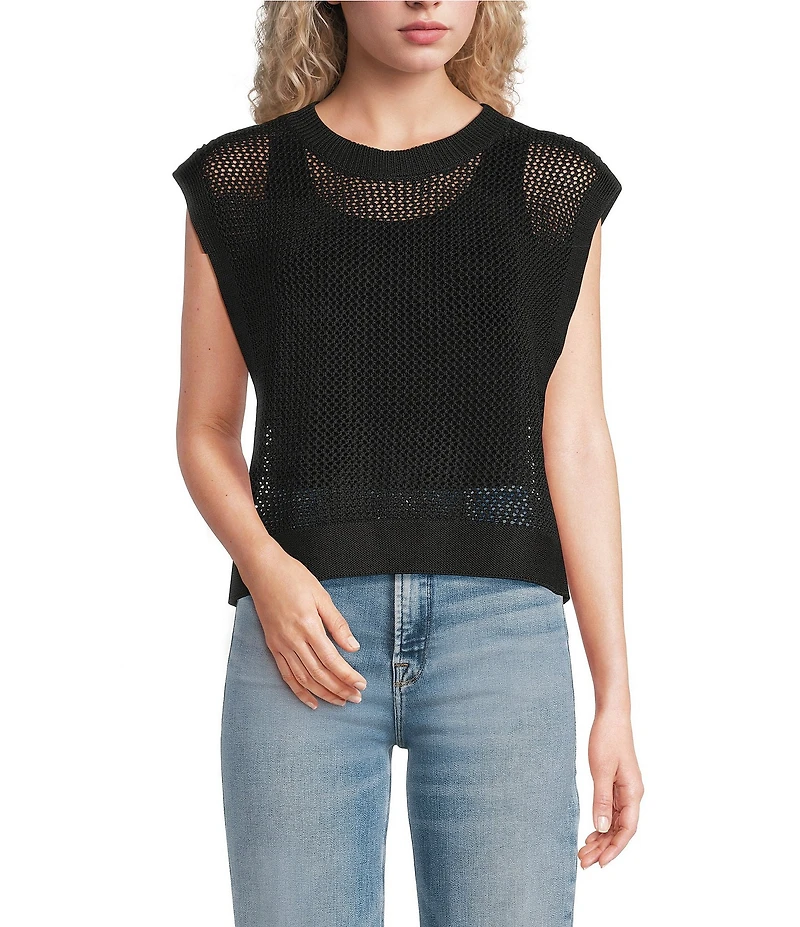 Anna & Ava Knit Topper With Tie Back