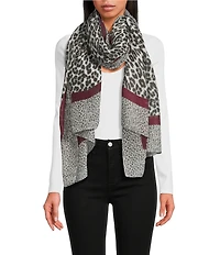 Anna & Ava Leopard Scarf Wrap
