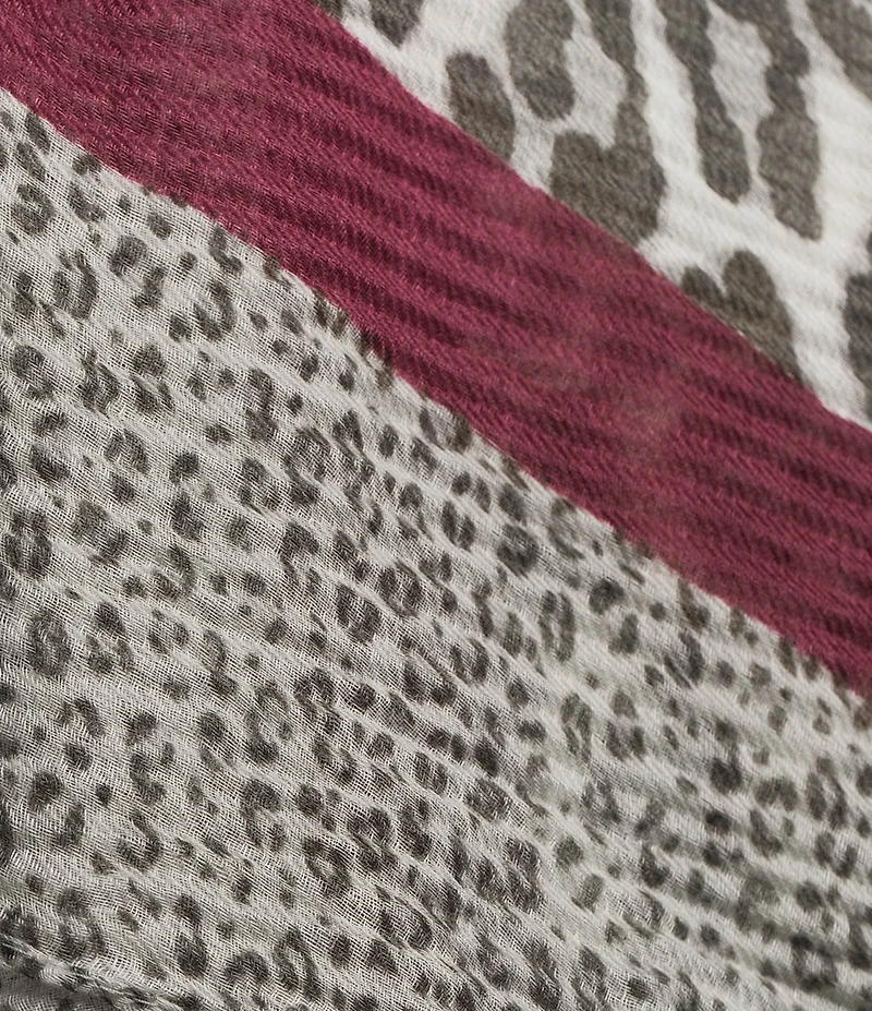 Anna & Ava Leopard Scarf Wrap