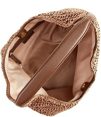 Anna & Ava Lillian Med Straw Hobo Bag