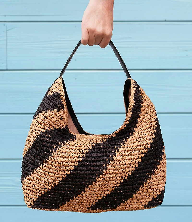 Anna & Ava Lillian Stripe Hobo Bag