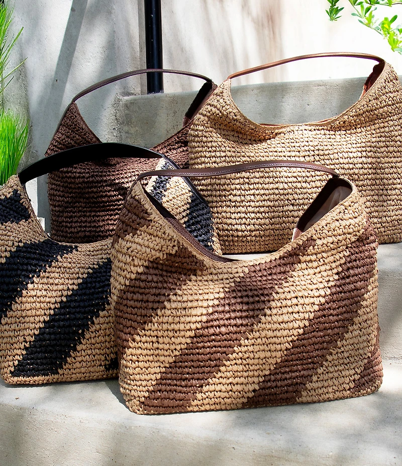 Anna & Ava Lillian Stripe Hobo Bag