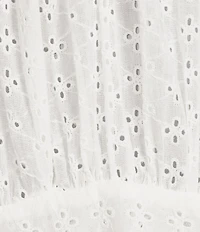 Anna & Ava Long Eyelet Bow Tunic