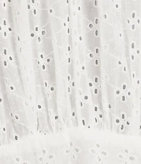 Anna & Ava Long Eyelet Bow Tunic