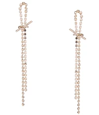 Anna & Ava Long Knot Drop Earrings